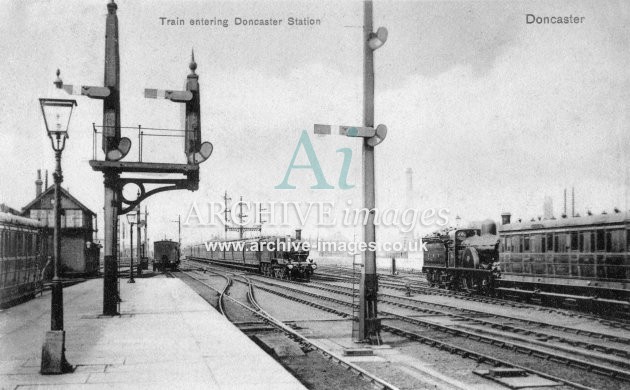 Doncaster Railway Station c1900