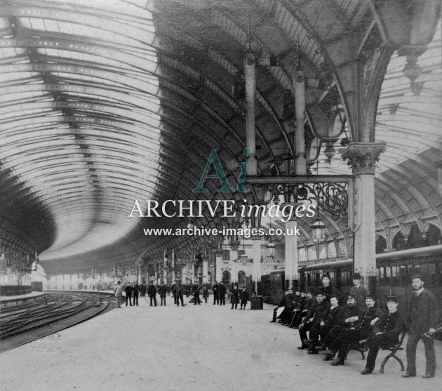 York Railway Station c1890