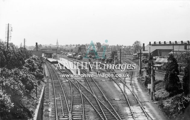 Cheltenham Malvern Road Railway Station 1932