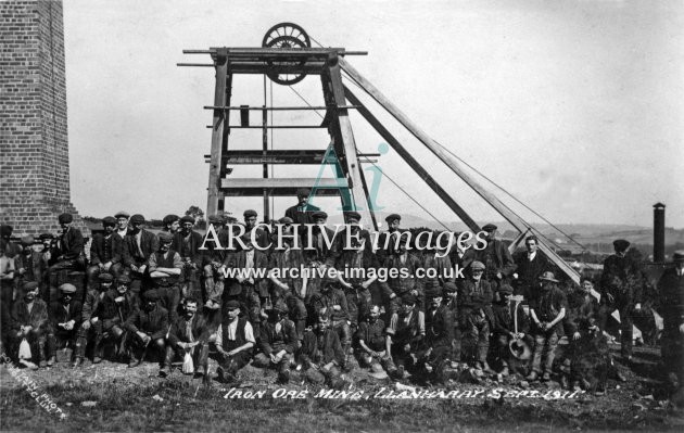 Llanharay Iron Ore Mine, nr Pontyclun Sep 1911