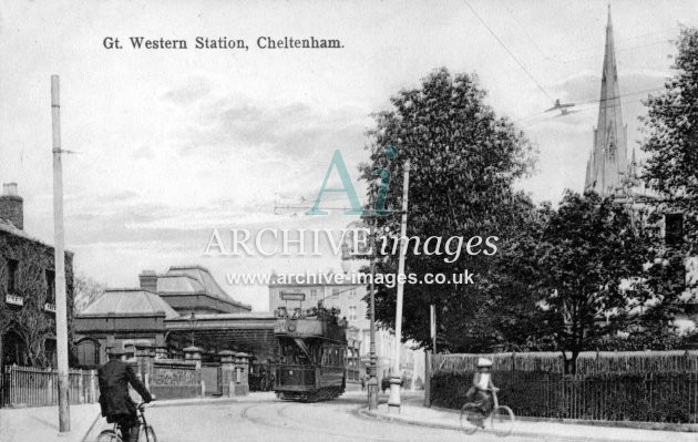 Cheltenham St James Railway Station c1906