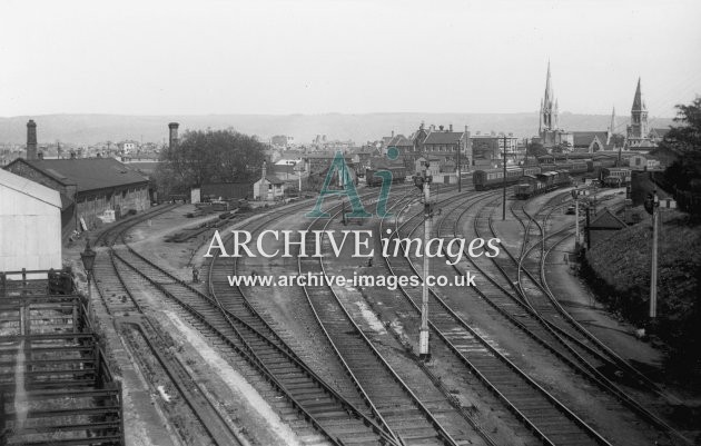 Cheltenham St James Railway Station 1932