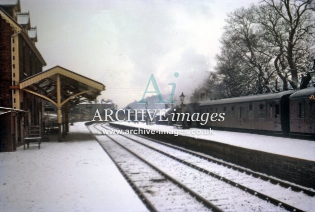 Brecon Railway Station 1963
