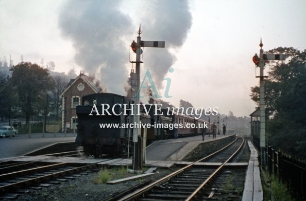 Brecon Railway Station 1962