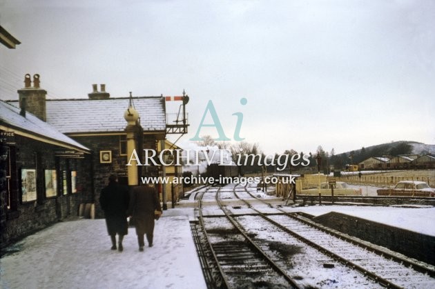 Builth Wells Railway Station 1963