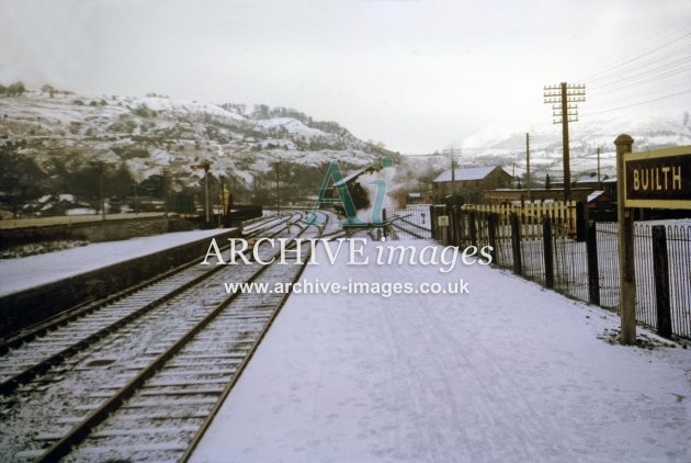 Builth Wells Railway Station 1963