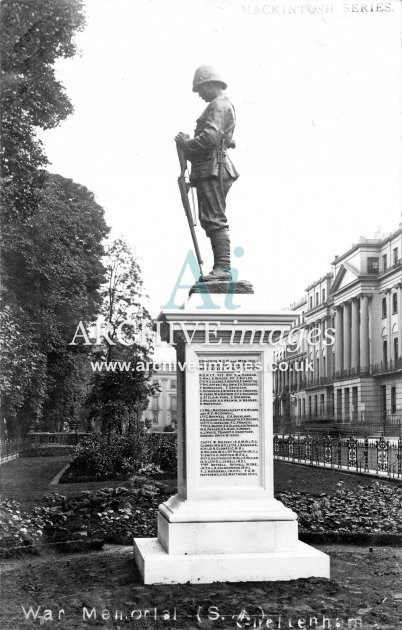 Cheltenham Promenade, South African War Memorial c1908