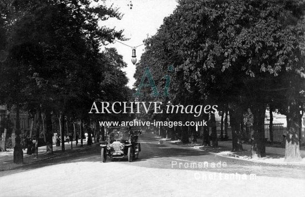 Cheltenham Promenade & Motor Car c1910