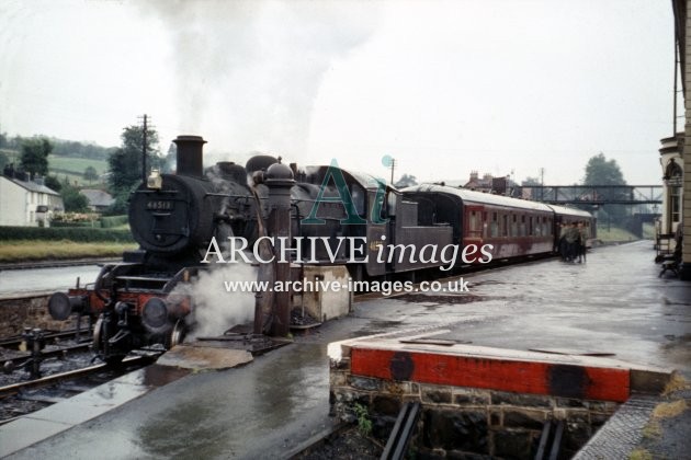 Llanidloes Railway Station 1962