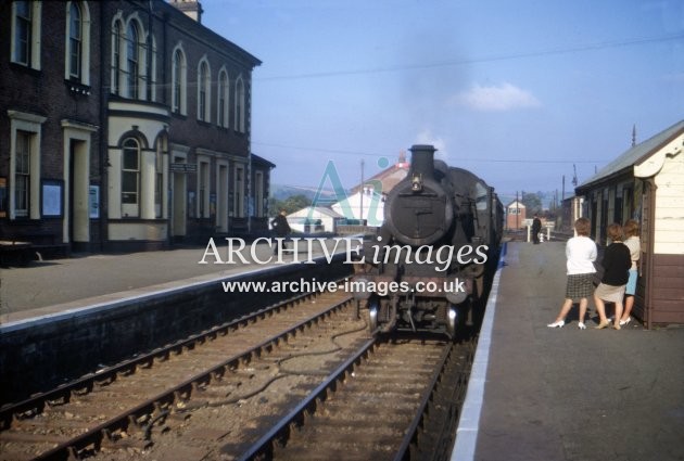 Llanidloes Railway Station c1962