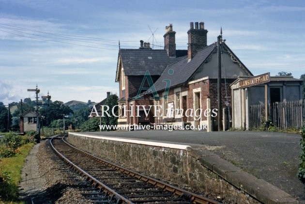 Llansantffraid Railway Station 1964