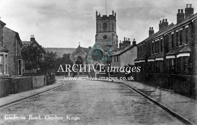 Charlton Kings, Cheltenham, Gladstone Road c1910