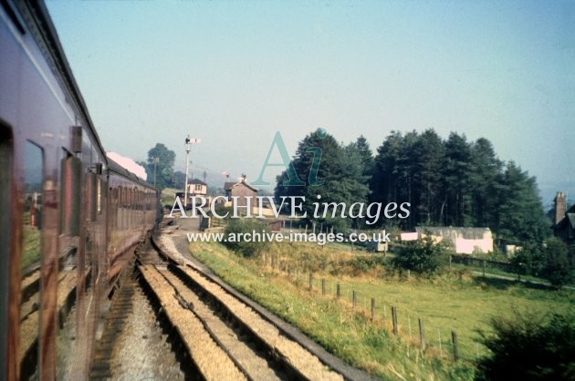 Cynghordy Railway Station 1962