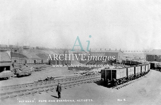 Altofts Colliery, Pope & Pearsons, Pit Yard JR