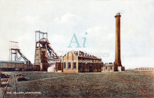 Armthorpe Colliery, col JR