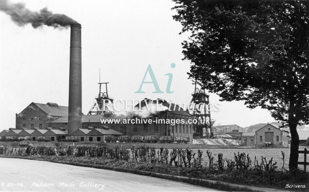 Askern Main Colliery, Scrivens c1928, E JR