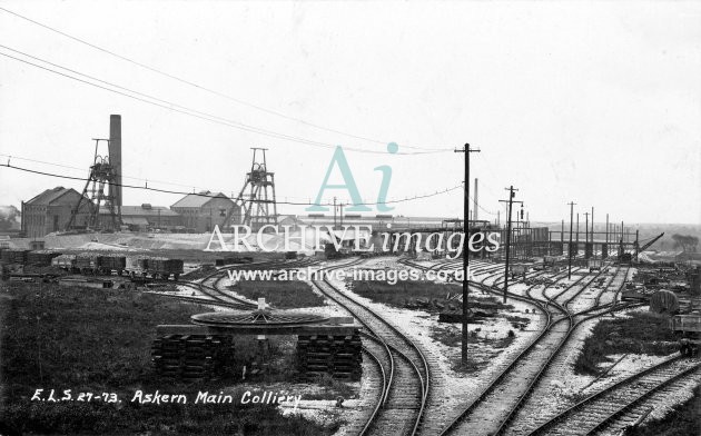 Askern Main Colliery c1914 JR