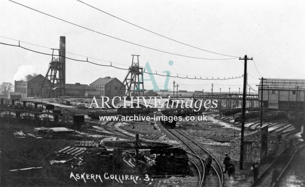 Askern Main Colliery H, PO Wagons JR