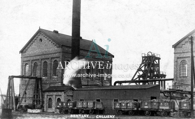 Bentley Colliery, PO wagons c1909 C JR