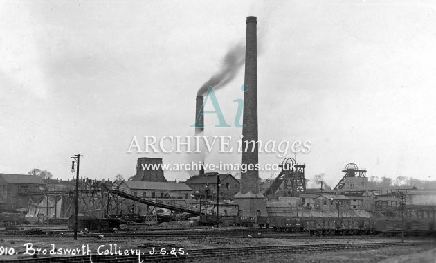 Brodsworth Main Colliery, Doncaster, K, PO wagons JR