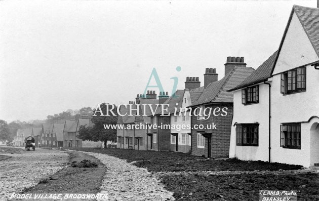 Brodsworth Main Colliery village B 1907 JR