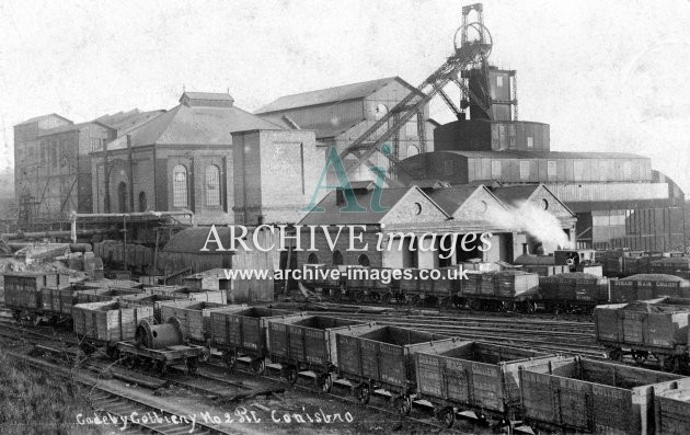 Cadeby Colliery, Conisboro J PO wagons JR