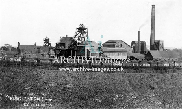 Crigglestone Colliery pre 1912, PO wagons