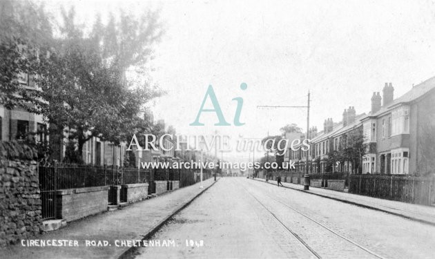 Charlton Kings, Cheltenham, Cirencester Road c1908