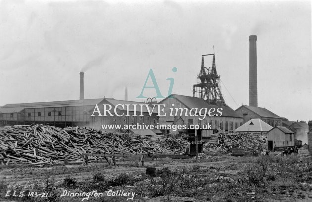 Dinnington Colliery A c1922 JR