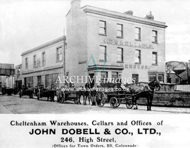 Cheltenham, John Doble & Co Ltd Advert c1903