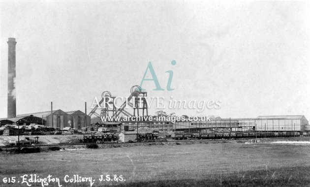 Edlington Colliery C PO Wagons JR