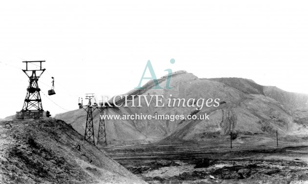 Featherstone Main Colliery, Slag Heaps & Aerial Ropeway JR