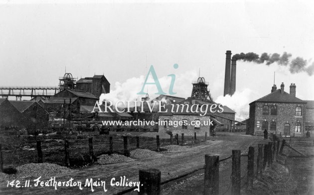 Featherstone Main Colliery B PO Wagons JR