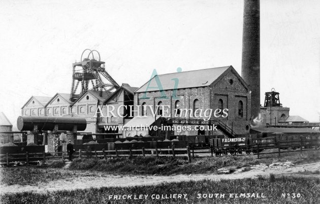 Frickley Colliery C PO Wagons JR