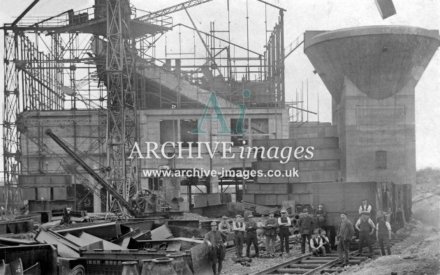 Frickley Colliery J Building New Screens JR