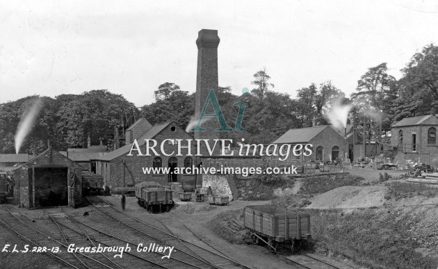 Greasbrough Colliery c1913 PO Wagon JR