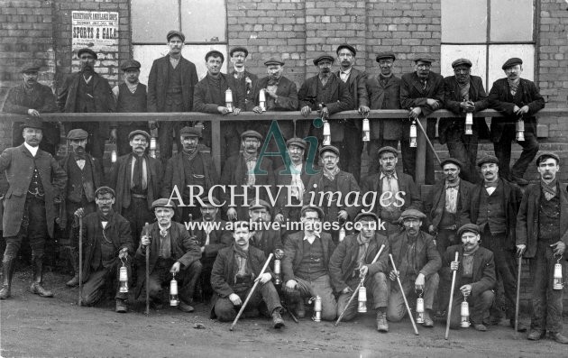 Grimethorpe Colliery F Miners Group JR