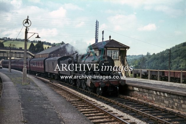 Dulverton Railway Station c1962