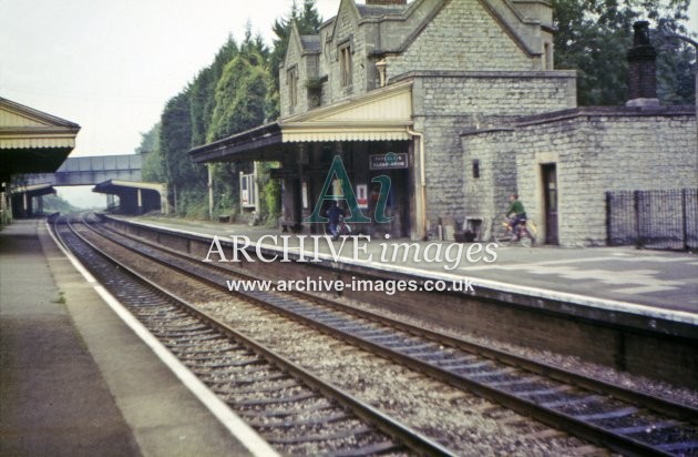 Keynsham & Somerdale Railway Station 1969