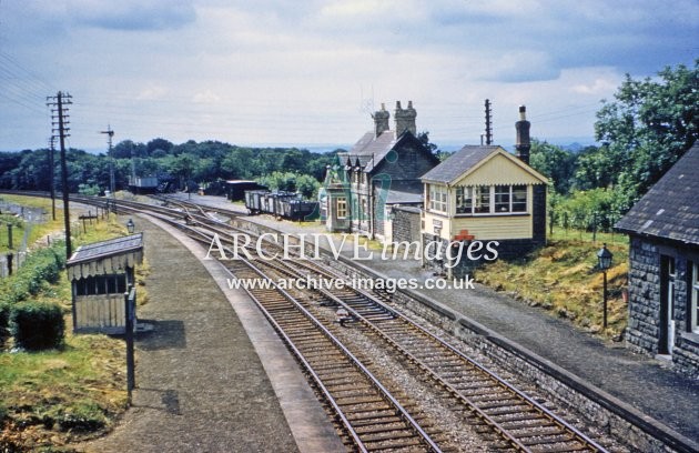 Masbury Railway Station c1964
