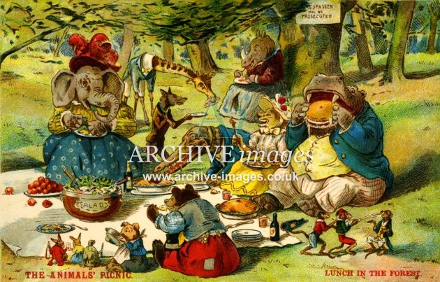 The Animals Picnic, Lunch in the Forest