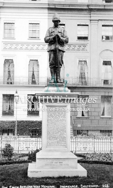 Cheltenham Promenade, South African War Memorial c1908