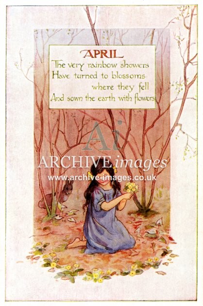Margaret Tarrant, Months of the Year, April