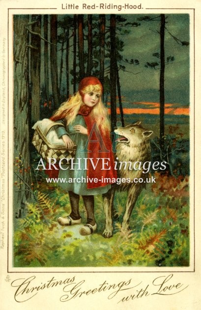 Tuck Series 1713, Little Red Riding Hood