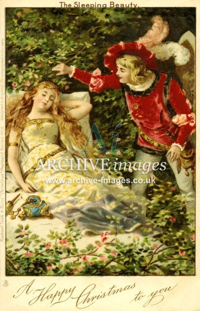 Tuck Series 1713, The Sleeping Beauty A