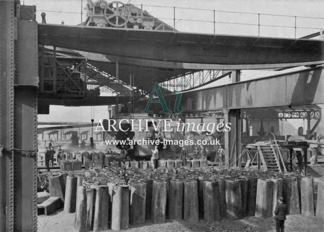 Ebbw Vale CI&SC, Casting Crane, New Bessemer Plant, Steel Works