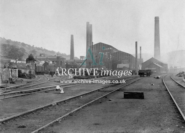 Ebbw Vale CI&SC, Steel Works From N