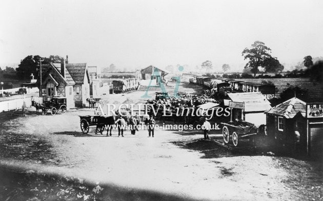 Bourton on the Water Railway Station, coal yard