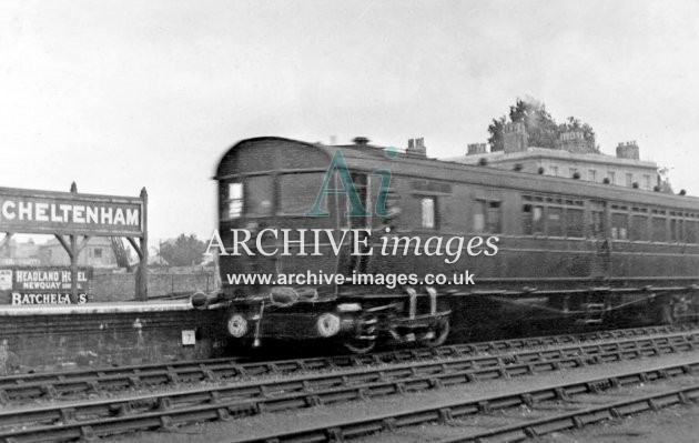 Cheltenham St James Railway Station & Steam Railmotor