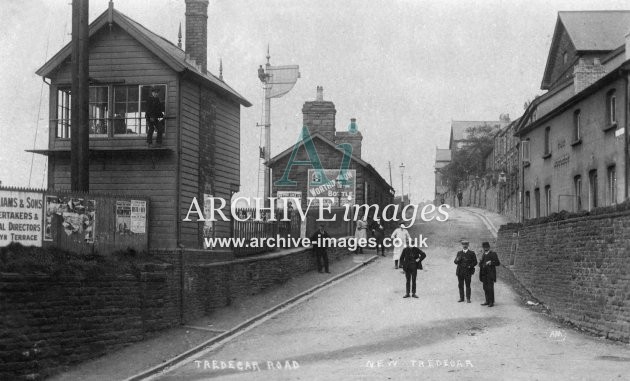 New Tredegar Railway Station & signal box